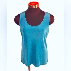 Chico’s Blue Sleeveless Women's Top Size 2